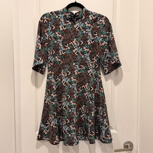 Zara Multicolor Floral Dress